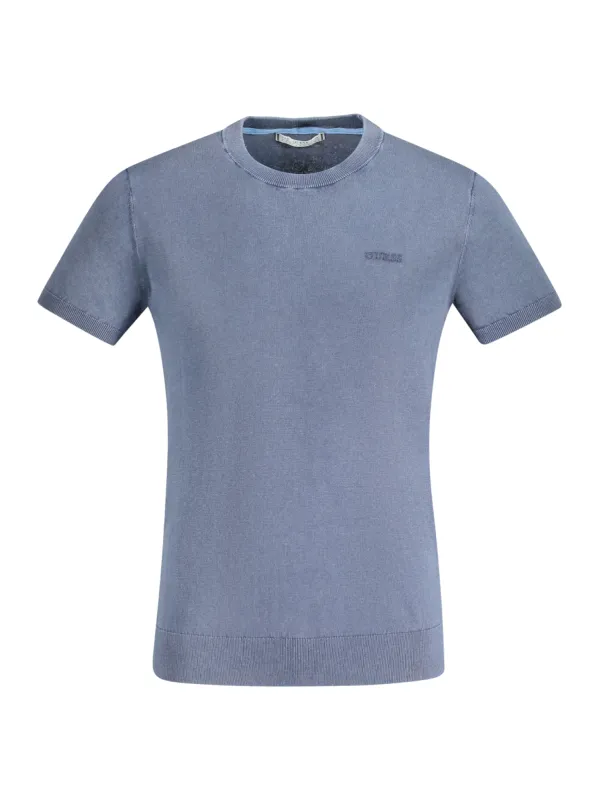 GUESS JEANS Herren KURZARM-T-SHIRT Blau | online kaufen