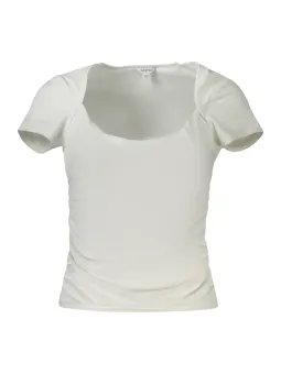GUESS JEANS Damen T-Shirt Weiß mieten | Flex-Fashion Verleih
