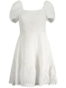 GUESS JEANS Damen KLEID Weiß | online kaufen