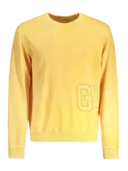 GUESS JEANS Herren LANGARM-SWEATSHIRT Gelb | online kaufen