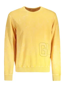 GUESS JEANS Herren LANGARM-SWEATSHIRT Gelb | online kaufen