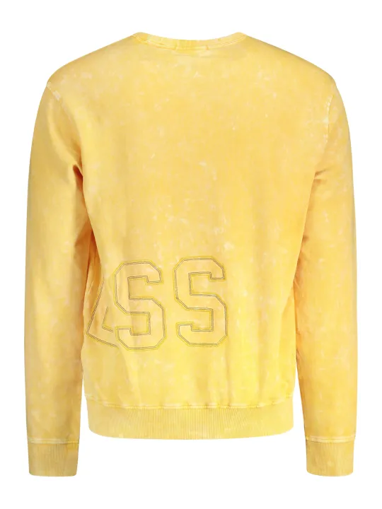 GUESS JEANS Herren LANGARM-SWEATSHIRT Gelb | online kaufen