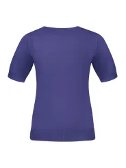 GUESS JEANS Damen KURZARMPULLOVER Blau | online kaufen