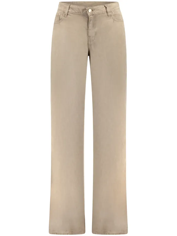 GUESS JEANS Damen PALAZZO-HOSE Grün | online kaufen