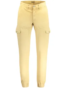 GUESS Herren 5-Pocket-Hose Beige mieten | Flex-Fashion