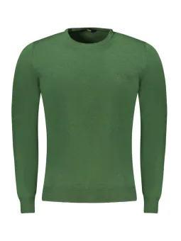 Cavalli Class Herren Langarmshirt Grün mieten | Flex-Fashion