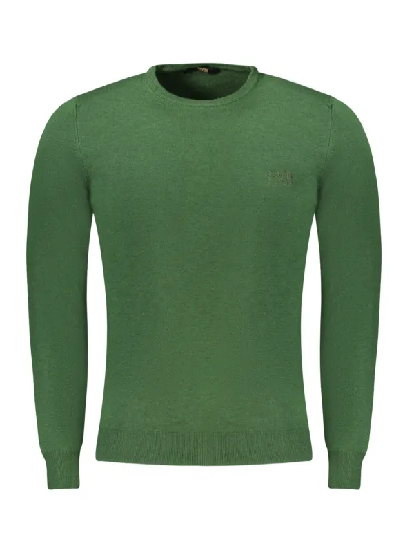 Cavalli Class Herren LANGARM-T-SHIRT Grün | online kaufen