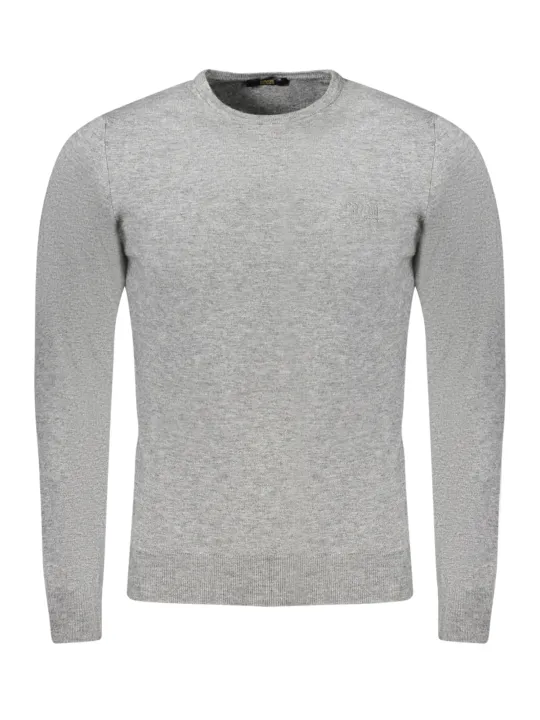 Cavalli Class Herren LANGARM-T-SHIRT Grau | online kaufen