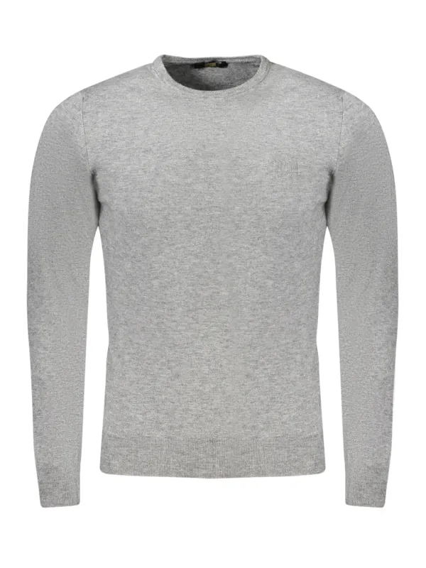 Cavalli Class Herren LANGARM-T-SHIRT Grau | online kaufen