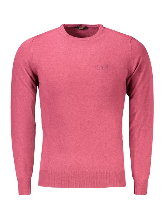 Cavalli Class Herren LANGARM-T-SHIRT Rot | online kaufen