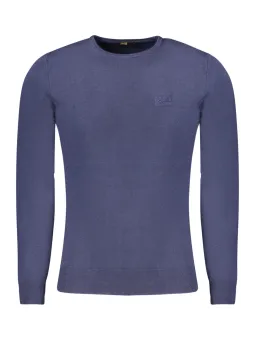 Cavalli Class Herren LANGARM-T-SHIRT Blau | online kaufen