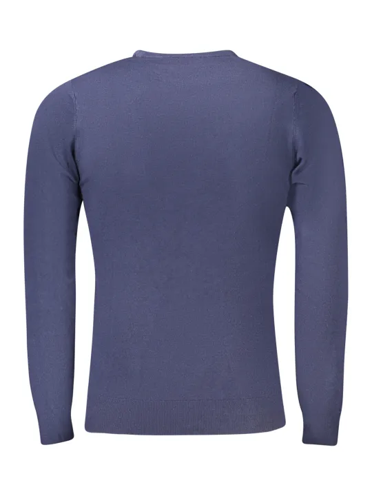 Cavalli Class Herren LANGARM-T-SHIRT Blau | online kaufen