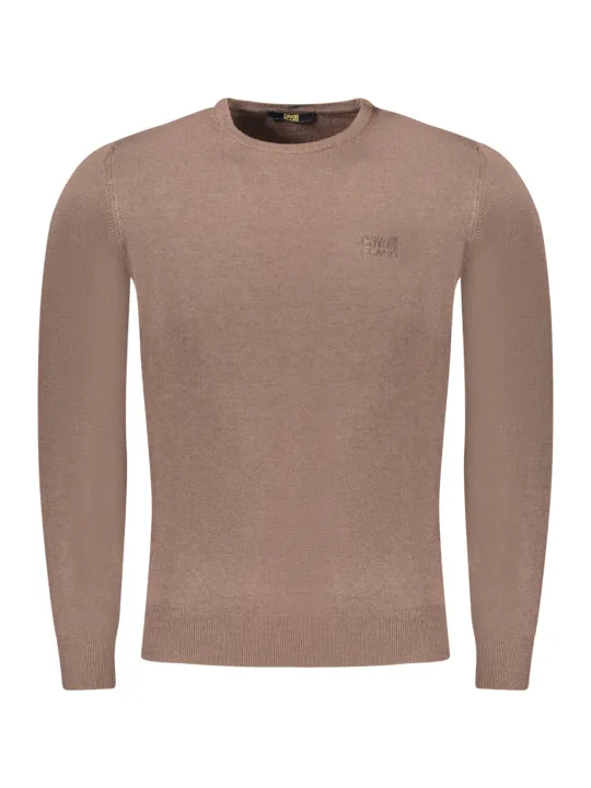 Cavalli Class Herren LANGARM-T-SHIRT Braun | online kaufen