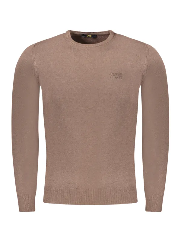 Cavalli Class Herren LANGARM-T-SHIRT Braun | online kaufen