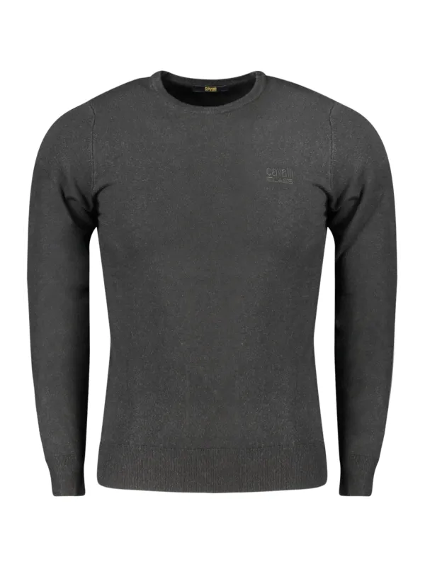 Cavalli Class Herren LANGARM-T-SHIRT Schwarz | online kaufen