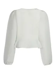 GUESS JEANS Damen LANGARMSHIRT Weiß | online kaufen