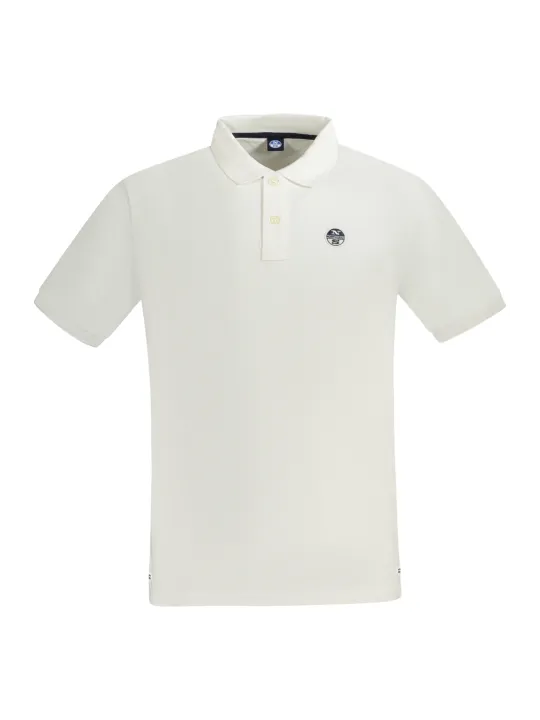 North Sails Herren KURZARM-POLO Weiß | online kaufen