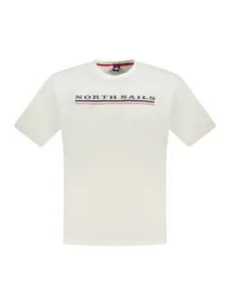 North Sails Herren KURZARM-T-SHIRT Weiß | online kaufen