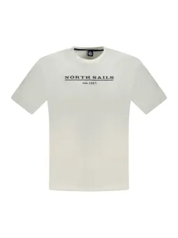 North Sails Herren KURZARM-T-SHIRT Weiß | online kaufen