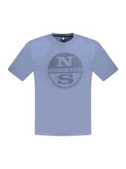 North Sails Herren KURZARM-T-SHIRT Blau | online kaufen