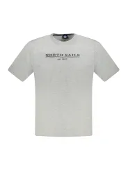 North Sails Herren KURZARM-T-SHIRT Grau | online kaufen