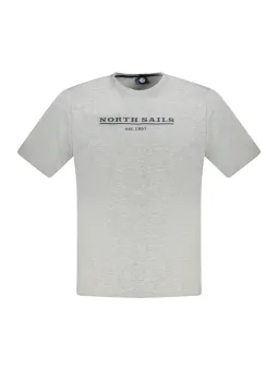 North Sails Herren KURZARM-T-SHIRT Grau | online kaufen