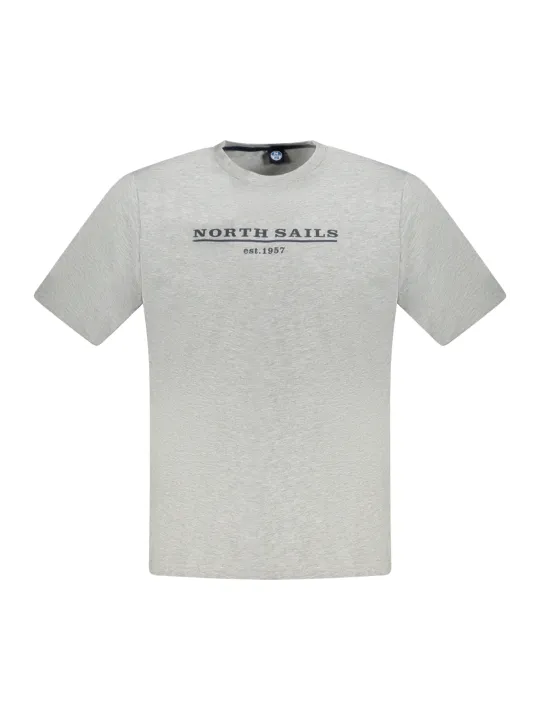 North Sails Herren KURZARM-T-SHIRT Grau | online kaufen