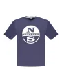 North Sails Herren KURZARM-T-SHIRT Blau | online kaufen