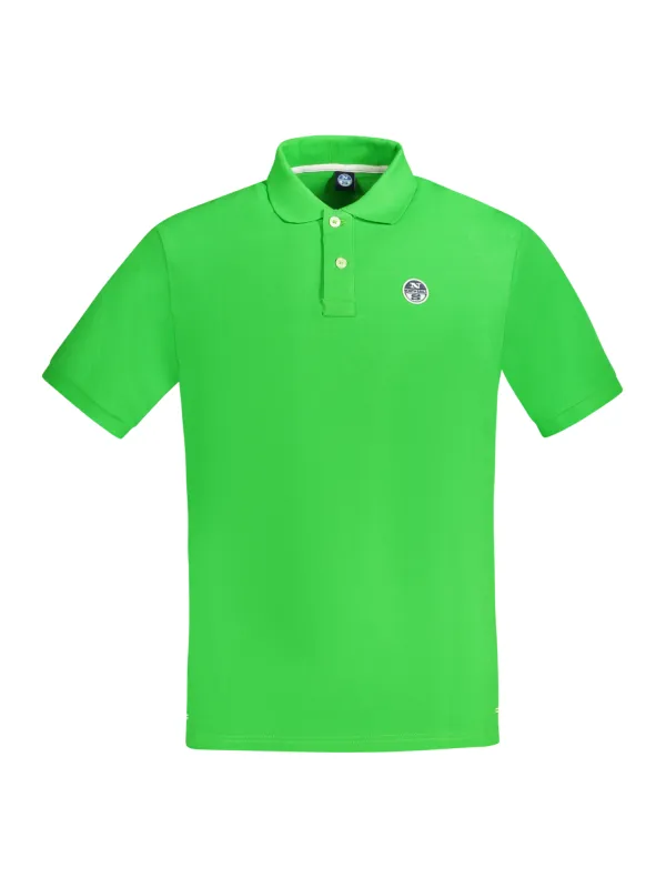 North Sails Herren KURZARM-POLO Grün | online kaufen