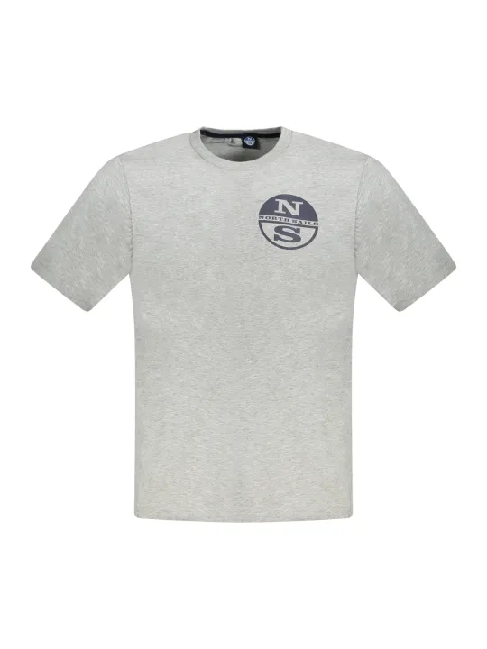 North Sails Herren KURZARM-T-SHIRT Grau | online kaufen