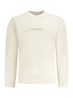 Calvin Klein Herren Sweatshirt Beige mieten | Flex-Fashion