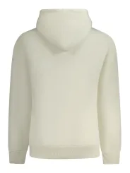 Calvin Klein Herren LANGARM-KAPUZENPULLOVER Weiß