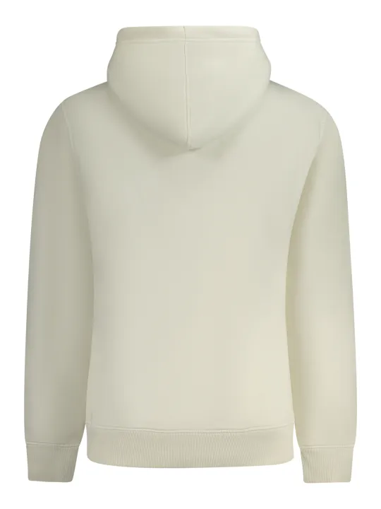 Calvin Klein Herren LANGARM-KAPUZENPULLOVER Weiß
