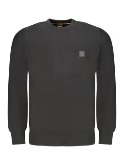 Boss Herren Langarm-Shirt Schwarz mieten | Flex-Fashion Verleih