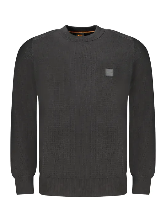 Boss Herren LANGARM-T-SHIRT Schwarz | online kaufen