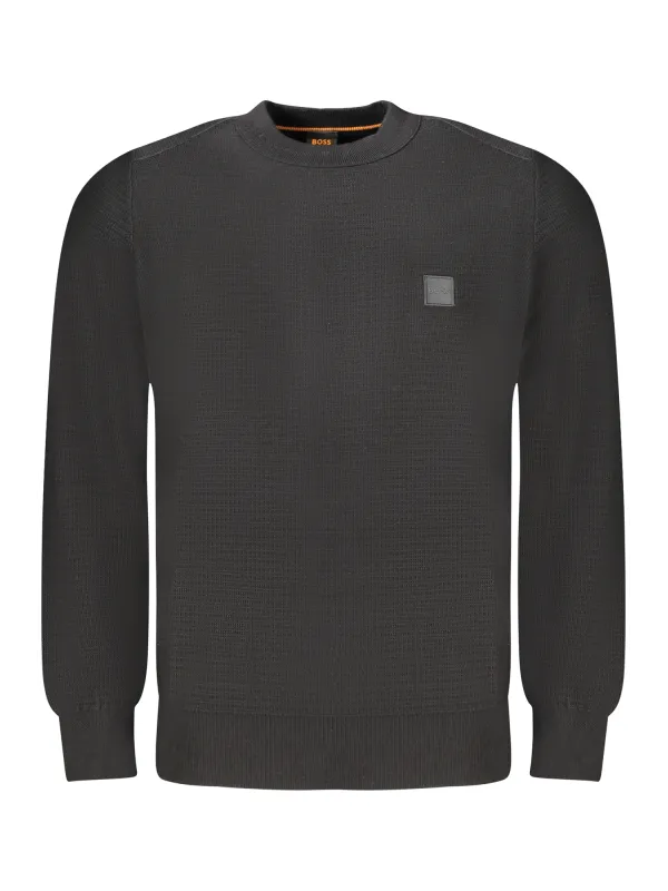 Boss Herren LANGARM-T-SHIRT Schwarz | online kaufen