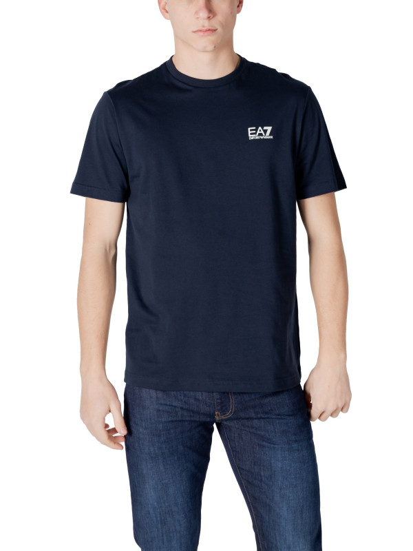 Schwarzes EA7 T-Shirt für Herren