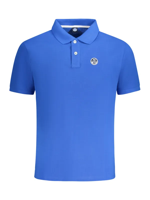 North Sails Herren KURZARM-POLO Blau | online kaufen
