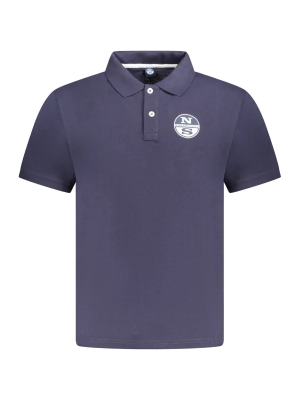 North Sails Herren KURZARM-POLO Blau | online kaufen