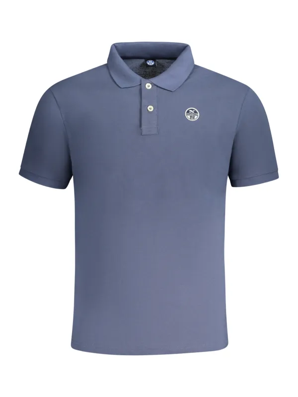 North Sails Herren KURZARM-POLO Blau | online kaufen