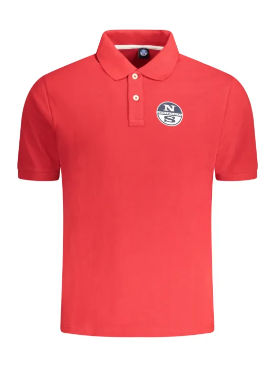 North Sails Herren KURZARM-POLO Rot | online kaufen