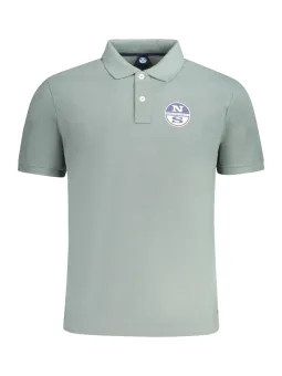 North Sails Herren KURZARM-POLO Grün | online kaufen