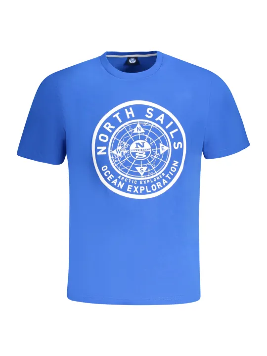 North Sails Herren KURZARM-T-SHIRT Blau | online kaufen