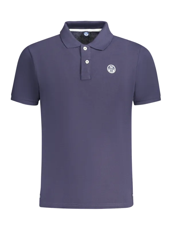 North Sails Herren KURZARM-POLO Blau | online kaufen