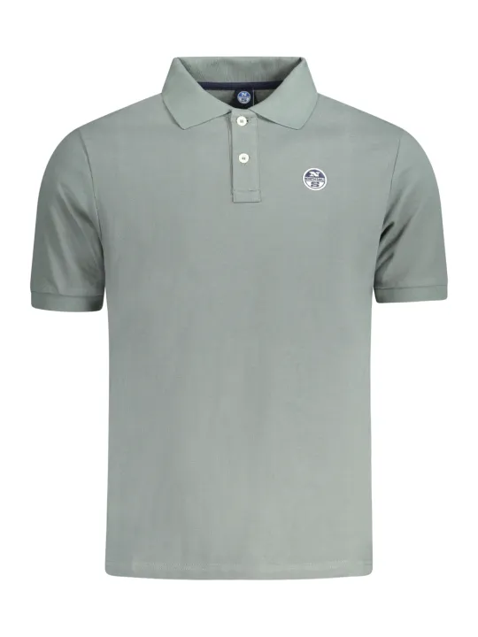 North Sails Herren KURZARM-POLO Grün | online kaufen