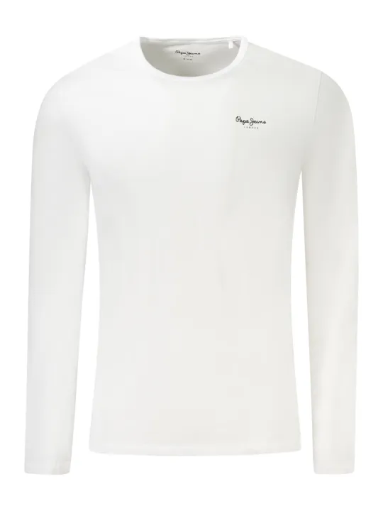 Pepe Jeans Herren LANGARM-T-SHIRT Weiß | online kaufen