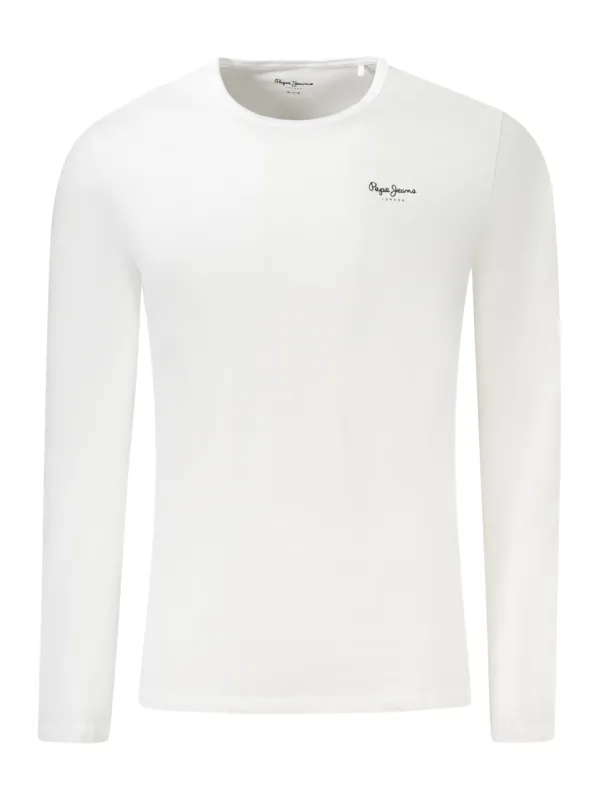 Pepe Jeans Herren LANGARM-T-SHIRT Weiß | online kaufen