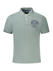 North Sails Herren KURZARM-POLO Grün | online kaufen
