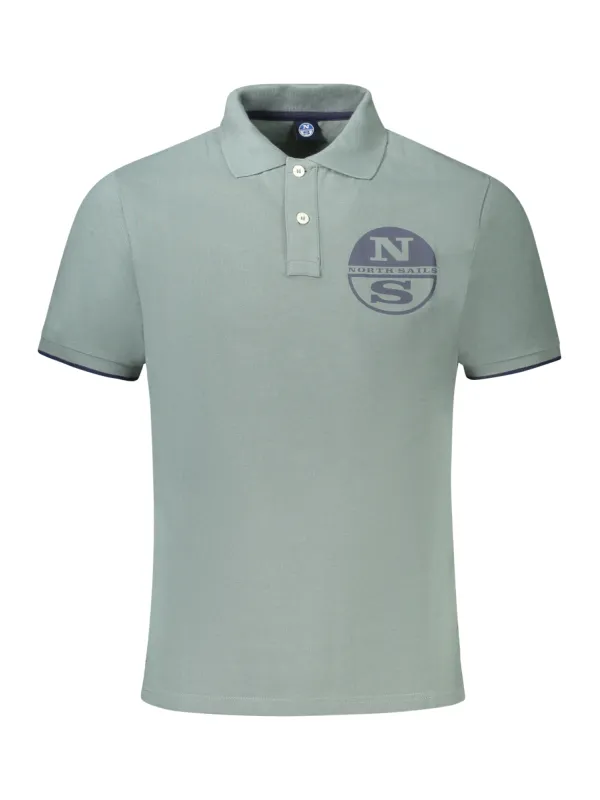 North Sails Herren KURZARM-POLO Grün | online kaufen
