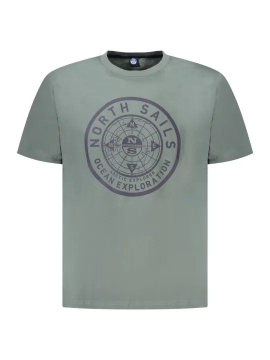 North Sails Herren KURZARM-T-SHIRT Grün | online kaufen